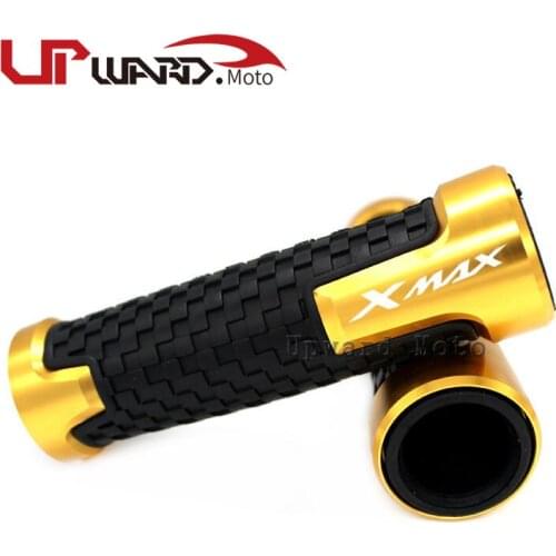 For YAMAHA xmax300 X-max 300 XMAX 300 2017 2018 Motorcycle Accessories Handlebar Grips Handle Grip Handle bar LOGO X-max