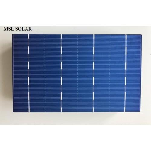 ALLMEJORES 2.5W Solar cell A Grade Polycrystalline soalr cell panel 17.6% Effencicy 156mm*94mm solar cells for DIY solar panel