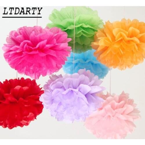 Handmade party flower ball decoration paper colored ball honeycomb ball wedding decoration baby shower birthday decoration