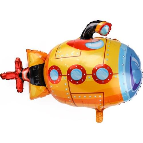 Transportation School Bus Fire Engine Modeling Aluminum Foil Balloon Decoration For Childrens Birthday Party