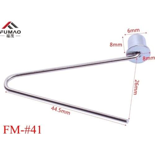 Manufacturer customized spring clip button for 25mm tube,spring clip 6mm FM-#41