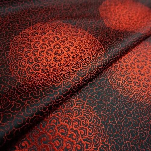 75cmx 100cm Metallic Jacquard Brocade Fabric, wind pattern 3D jacquard yarn dyed fabric for Womens Coat Dress Skirt