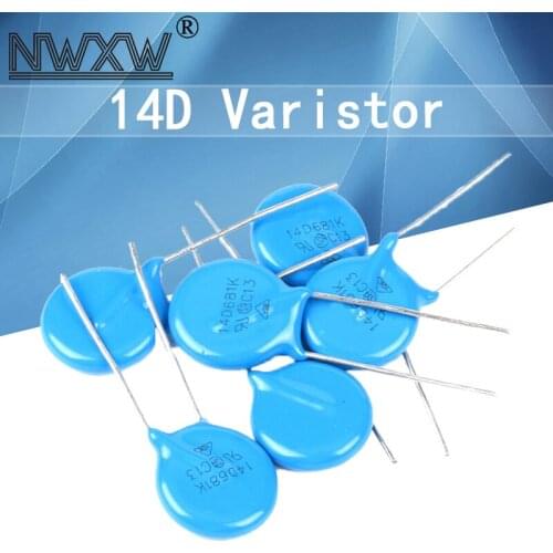 10pcs 14D471K 14D270K 14D431K 14D391K 14D331K 14D301K 14D561K 14D221K 14D681K 14D121K 14D151K 14D181K 14D621K 14D821K 14mm