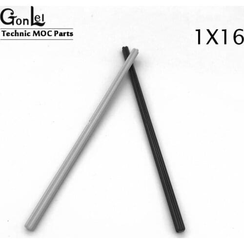 10Pcs/Lot High-Tech Axle 16# Building Blocks Parts Toys For Kids Educational Creative Compatible with MOC Brick Axle Parts Toys