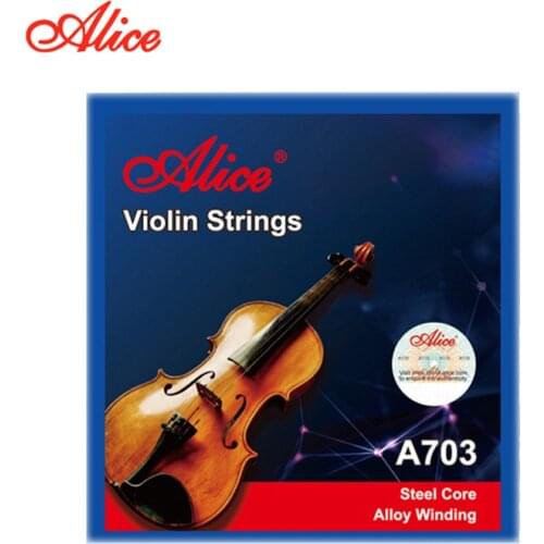 Alice A703 Violin Strings E A D G for Violin 1/4 1/2 3/4 4/4 Strings violin accessories