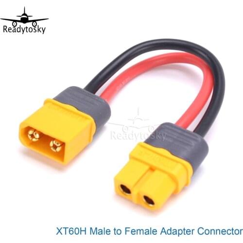 Amass XT60 XT60H Male to Female Adapter connector with 14AWG Wire Cable For RC Module Lipo battery