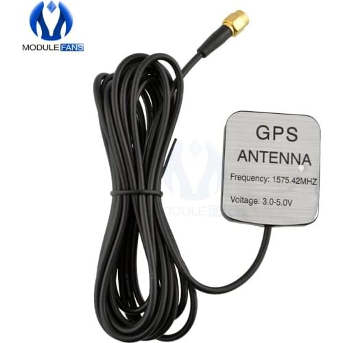 28dB 3M LNA Gain 1575.42MHz SMA Male Car GPS Antenna GPS Receiver GPS Active Remote Antenna Aerial Adapter Connector