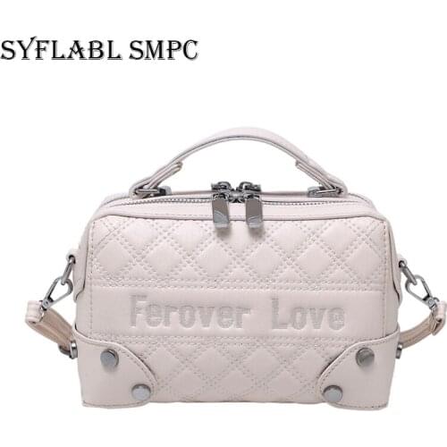 Brand Design Luxury Shoulder Bag for Women 2021 Trend Simple Small Square Shopping Handbag Female Fashion Travel Cross Body Bag