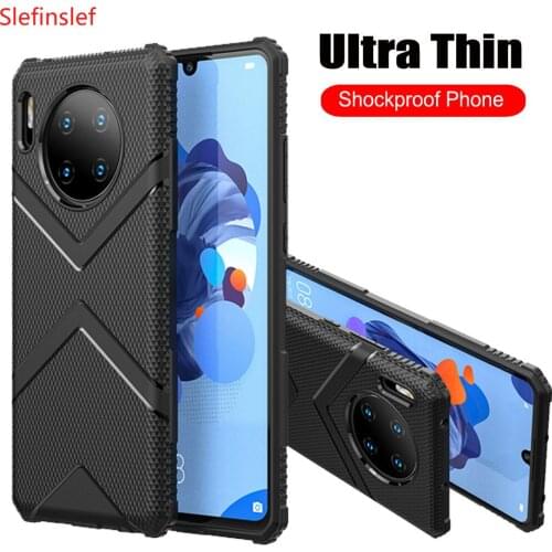 Hybrid Armor Case for huawei Mate 30 Pro P30 Pro P30 Lite Luxury Rugged Military Shockproof Air Cushion Phone Cover