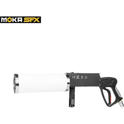New portable Led CO2 Jet Machine Co2 Gun DJ Cannon RGB 3 IN1 color led smoking gun for Disco&Stage Light