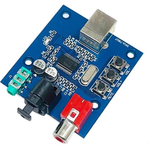 PCM2704 USB DAC USB Fiber Optic Coaxial Analog Output Power for Raspberry Pi Raspbian RaspBMC Windows 7 need no drive