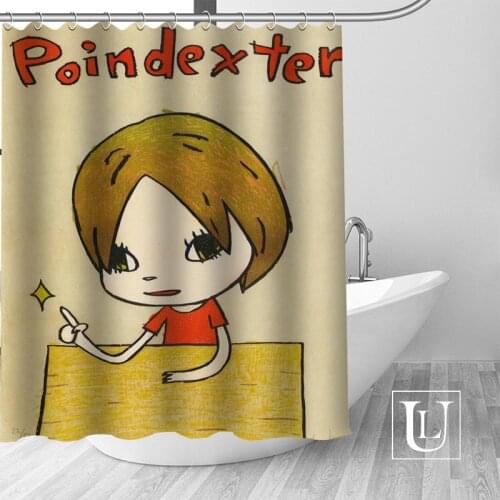 Custom Nara Yoshitomo Curtain Fabric Modern Shower Curtain bathroom beautiful Curtains Bath decor Polyester Cloth Waterproof