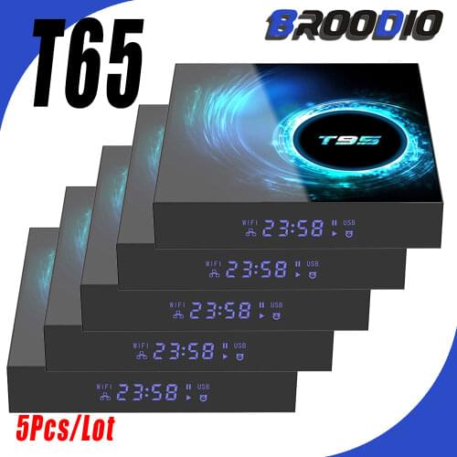 Android Tv Box Smart TV bOX T95 Android 10 6K H616 Quad Core Set Top BOX 16GB32GB 64GB 128GB Youtube Media Player 5 Pcs Dropship