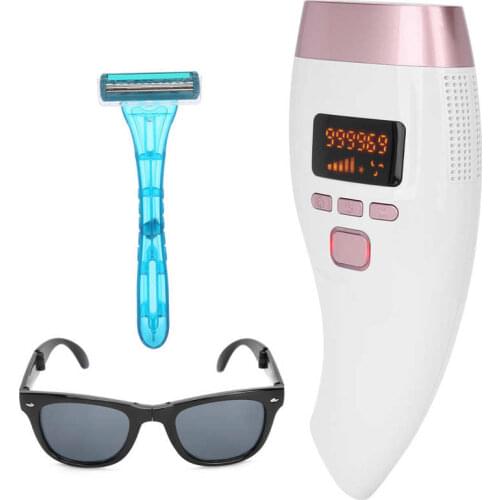 IPL Hair Remover 990000 Flashes Ice Cooling Hair Removal Device Leg Armpit Arm Hair Removal for Men Women 110-240V