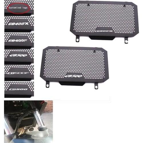 Motorcycle Radiator Guard Grille Oil Cooler Cover For HONDA CB500X 2013-2018 CB500F 2013-2015 CB400F/X 2013-2015