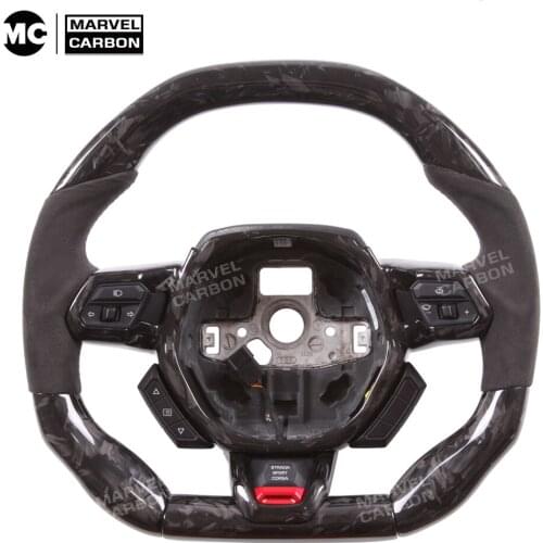 100% Real Carbon Fiber Steering Wheel for Lamborghi-ni Gallardo Aventador