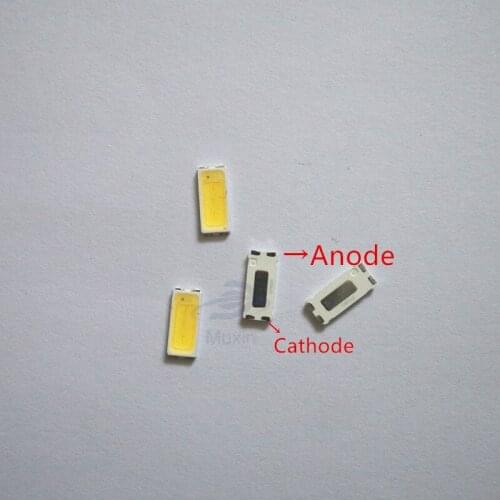 1000piece/lot FOR Repair Sony Toshiba Sharp LED LCD TV backlight Seoul SMD LEDs 7030 6V Cold white light emitting diode