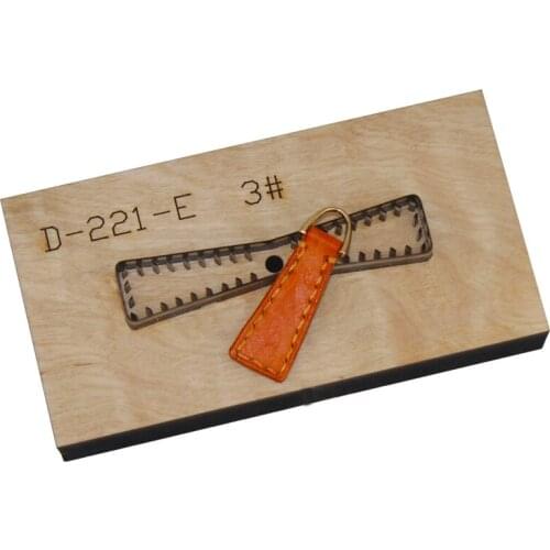 8 Pieces Leather Cutter Cutting Die Zipper Puller Die Handmade Leather Goods Laser Knife Model Tool DIY