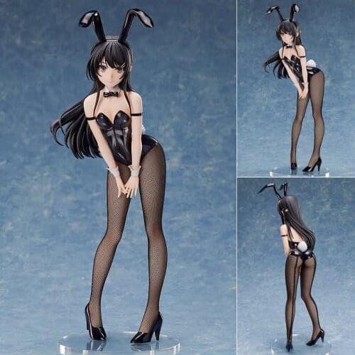 Anime Figure Bunny Girl Senpai Mai Sakurajima Action Figure Rascal Does Not Dream of Bunny Girl Senpai Sakurajima Mai Figurine