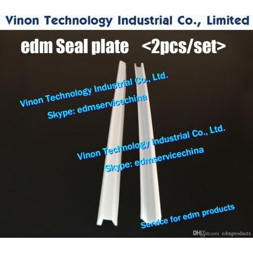 AQ327/537L edm Seal Plate A (2pcs/bag) 118581A, MT501201A for Sodic AQ300L,AQ327L wire cut edm machines SEAL PLATE-A(AQ537L)