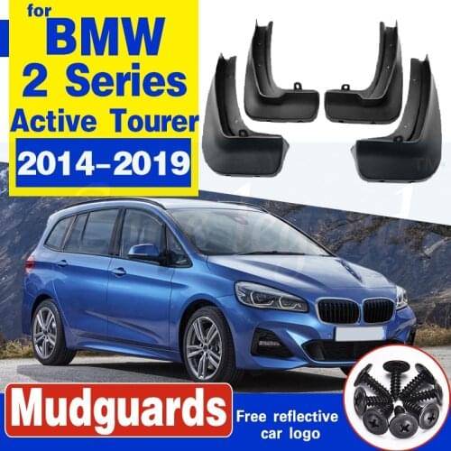 For BMW 2 Series F45 F46 Gran Active Tourer 2014~2019 Car Fender Mud Guard Splash Flap Mudguards Accessories 2015 2016 2017 2018