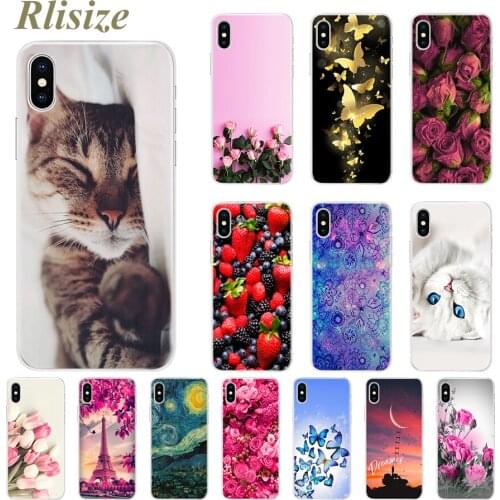 For Coque iPhone X iX Back Cover Soft Silicone Phone Case For iPhone X iPhoneX Funda Cute Cartoon Case For iPhone X Bumper Shell