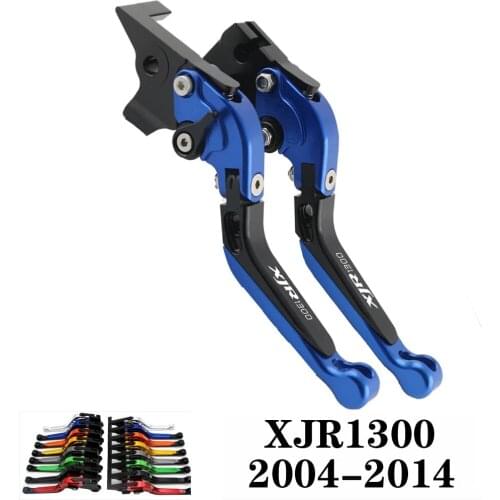 For YAMAHA XJR 1300 XJR1300 2004 2005 2006 2007 2008 2009 2010 2011-2014 Motorcycle Adjustable Brake Clutch Lever Levers Folding