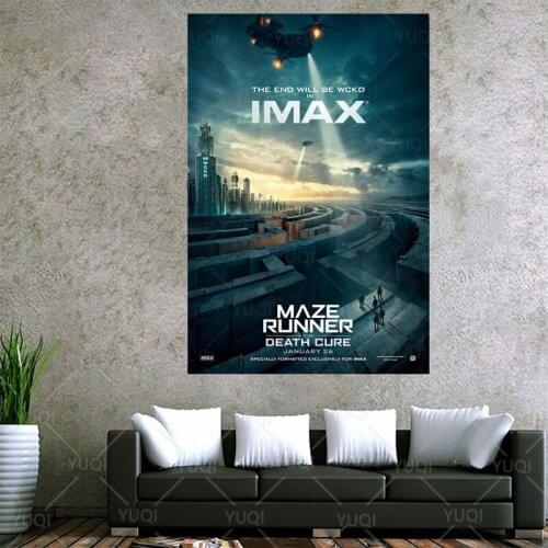 Canvas painting for living room for morden The Maze Runner Movie Poster