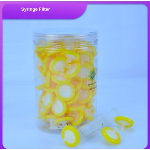 LAB filter 13/25mm, 0.22/0.45 Hydrophilic microporous filter, CA-CN Syringe millipore filtration Filter funnel
