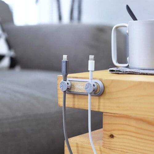 Magnetic Cable Organizer Data Cable Storage for Home Office and Car Creative Design and Stylish Desktop Cable Clips Management