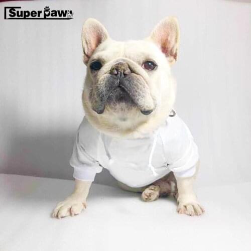 Fashion Dog Clothes Pet Puppy Hoodie Coat French Bulldog Schnauzer Chihuahua Pug Coat Jacket for Small Dogs Dropshipping ZLC15