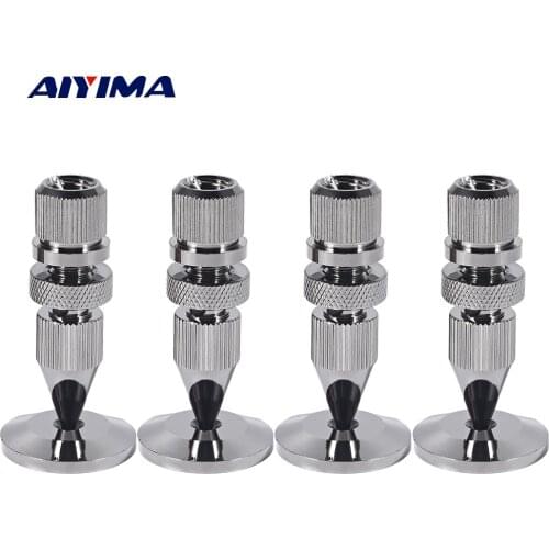 AIYIMA 4 Pair Mini Portable Audio Speaker Spikes M8x43 Speakers Repair Kits Stand Shock Pin DIY For Home Theater Sound System