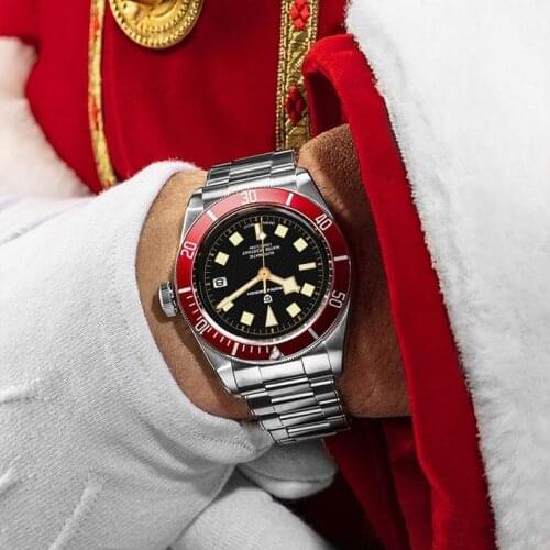 2021 New PAGANI DESIGN BB58 Mechanical Wristwatch men Automatic watch for men Waterproof Stainless steel strap NH35 Reloj Hombre