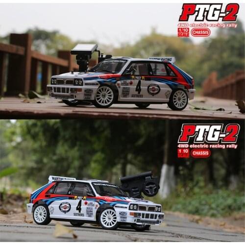 New arrival LC RACING 1/10 Rally RC car PNP PTG-2 Lancia Evoluzione WRC 4WD RC car