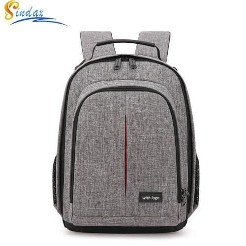 DSLR Camera Bag Backpack Men Waterproof Small Video Photo Backpack Women Outdoor Digital Photography Backpack For Canon Nikon