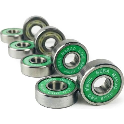 Sktaring world Original SEBA ILQ-9 Steel Bearing Miniature Ball Radial Ball Good Quality Wheels Bearings Accessories 608Z 22*7*8