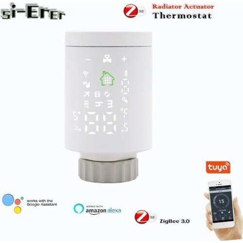 Tuya Zigbee 3.0 Radiator Thermostatic valve Programmable