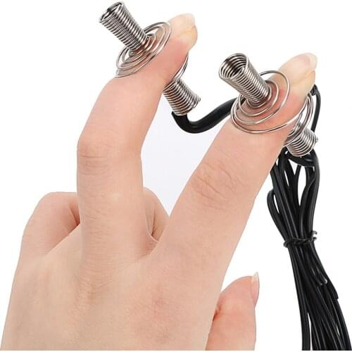 Nipple Clip Electric Shock Attachment Breast Massager Steel Wire Spiral Clitoris Clip Sex Toys For Women