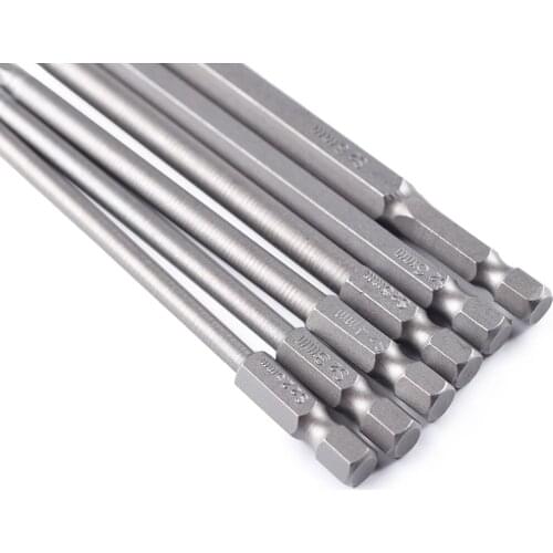 1/4 Inch Multi-Function Length Hex Shank Magnetic Hexagon Head Screwdriver Bit Set H2.5 H3 H4 H5 H6 H8 Drill Tools