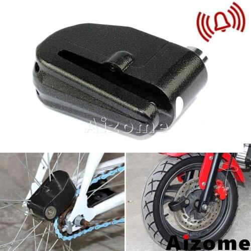1 Piece 6mm Motorcycle Motorbike Security Lock Bike Scooter Anti-theft Brake Disc Lock Wheel Alarm