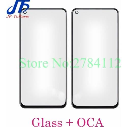 10Pcs Touch Front Glass with Laminate OCA For Huawei Y9A For Enjoy 20 Pro Plus Z Y8P Y6P For Nova 7 SE LCD Outer Screen Panel