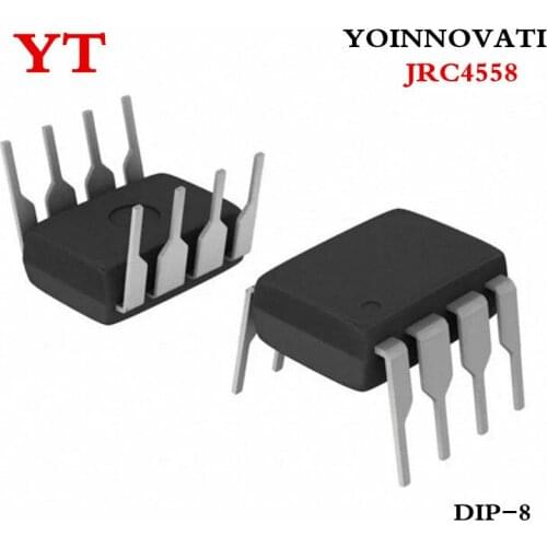 100pcs/lot JRC4558D JRC4558 4558D DIP-8 Best quality