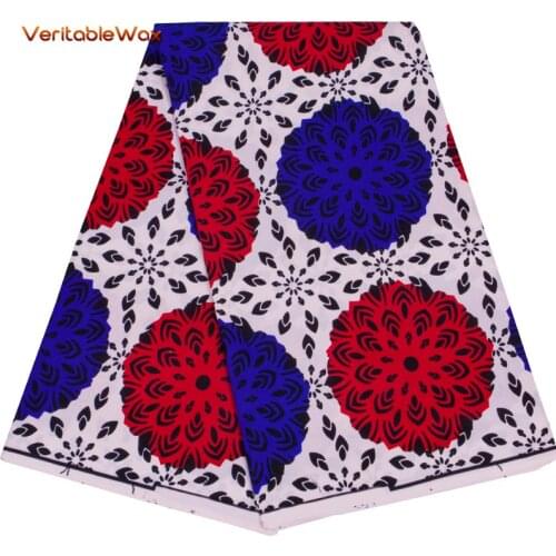 2021 Ankara African Prints Batik Pagne Real Wax Fabric Africa Sewing Wedding Dress Crafts Material 100% Polyester Tissu FP6427