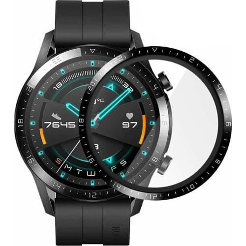 5D Full Cover Screen Protector For Huawei Watch GT 2 46mm Protective Film Guard Film For Huawei Watch GT 2 46mm