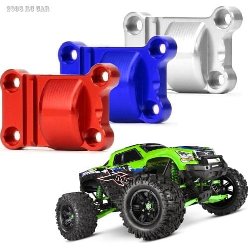 #7787 Aluminum Alloy Rear Gear Cover Metal For RC Crawler 1:5 Traxxas X-Maxx XMaxx 6S 8S 77076-4 77086-4