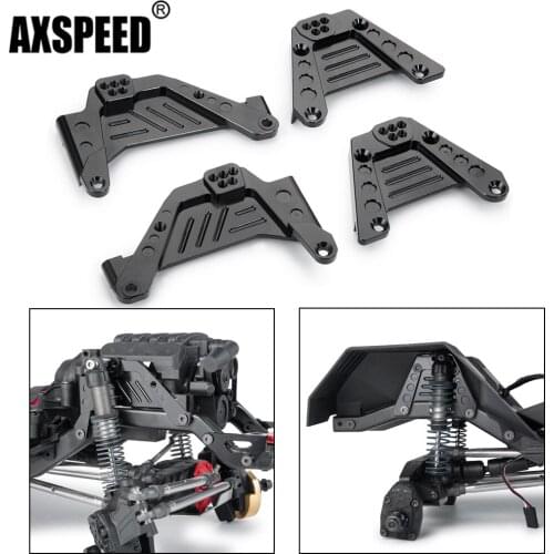AXSPEED 1Set Metal Aluminum Front Rear Shock Towers Hoops for SCX10 III AXI03007 1/10 RC Rock Crawlers Cars