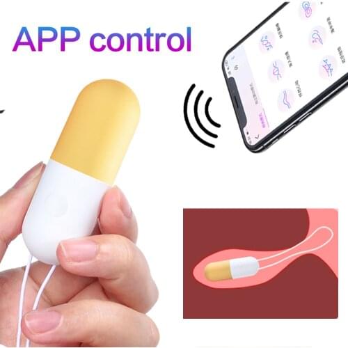 Wireless Vibrating Mini Bullet Capsule Jump Egg Remote Control Vibrating Egg For Women Adult Sexy Toys Vaginal Ball Masturbator