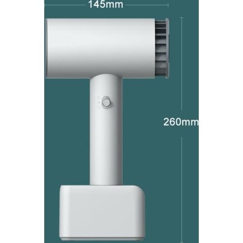 Cordless Rechargeable Hot and Cold Wind Hair Dryer Travel Wireless Blow Dryer for Art Painting Home Outdoor Camping Pet