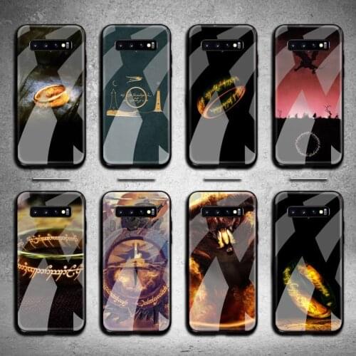 Lord ring movie LoTR Phone Case Tempered Glass For Samsung S20 Plus S7 S8 S9 S10 Note 8 9 10 Plus