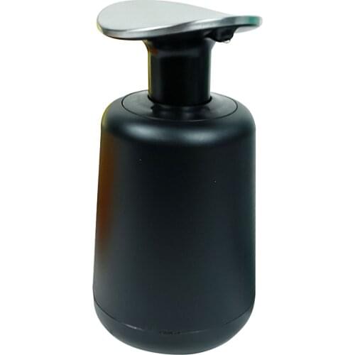 Liquid Soap Dispenser Manual Push-Type Plastic Stainless Steel Multifunctional Shampoo Lotion Container Pump For Washroom